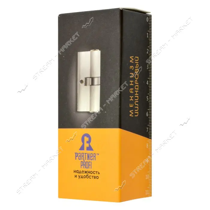 Секрет цинковый PARTNER PZC 60 30/30SN лазерный ключ/ключ никель 5 ключей
