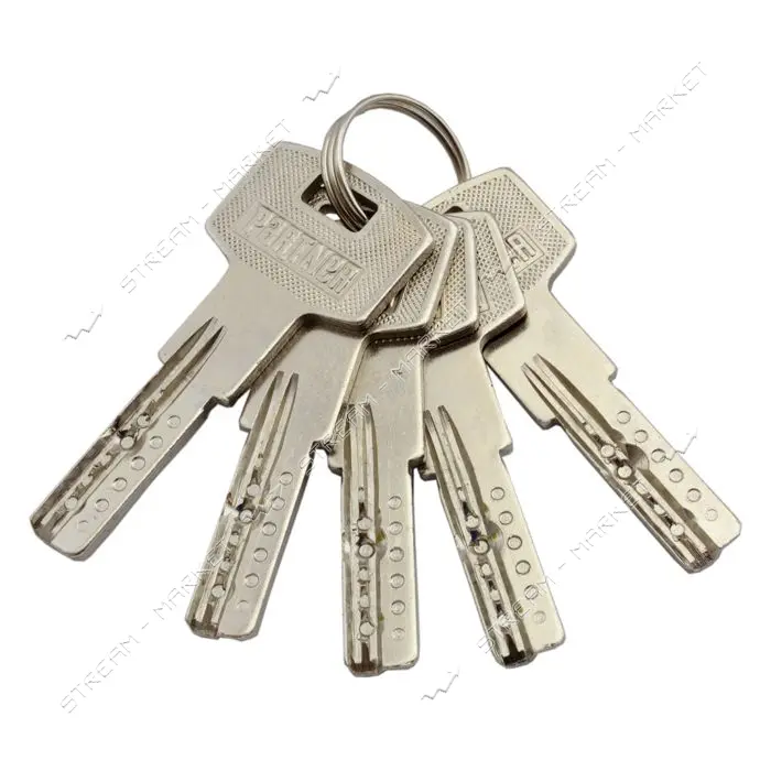 Секрет цинковый PARTNER PZC 70 35/35SN лазерный ключ/ключ никель 5 ключей                           