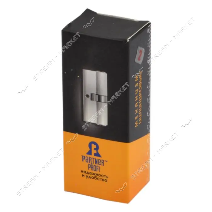Секрет цинковый PARTNER PZC 70 35/35SN лазерный ключ/ключ никель 5 ключей                           