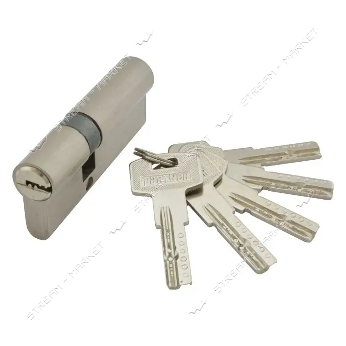 Секрет цинковый PARTNER PZC 80 30/50SN лазерный ключ/ключ никель 5 ключей                           