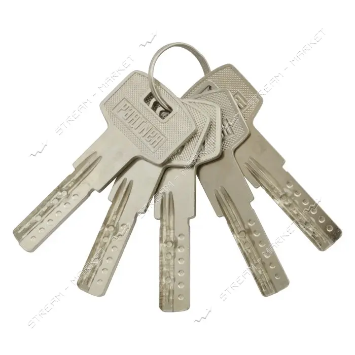 Секрет цинковый PARTNER PZC 90 40/50SN лазерный ключ/ключ никель 5 ключей