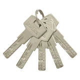 Секрет цинковый PARTNER PZC 90 30/60SN лазерный ключ/ключ никель 5 ключей