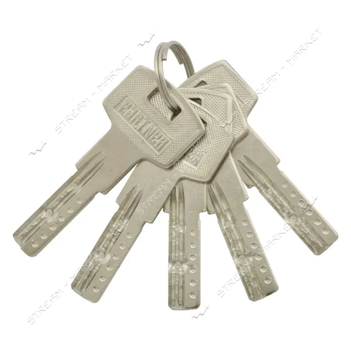 Секрет цинковый PARTNER PZC 90 30/60SN лазерный ключ/ключ никель 5 ключей
