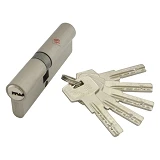 Секрет цинковый PARTNER PZC 95 40/55SN лазерный ключ/ключ никель 5 ключей                           