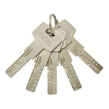 Секрет цинковый PARTNER PZC 95 40/55SN лазерный ключ/ключ никель 5 ключей                           