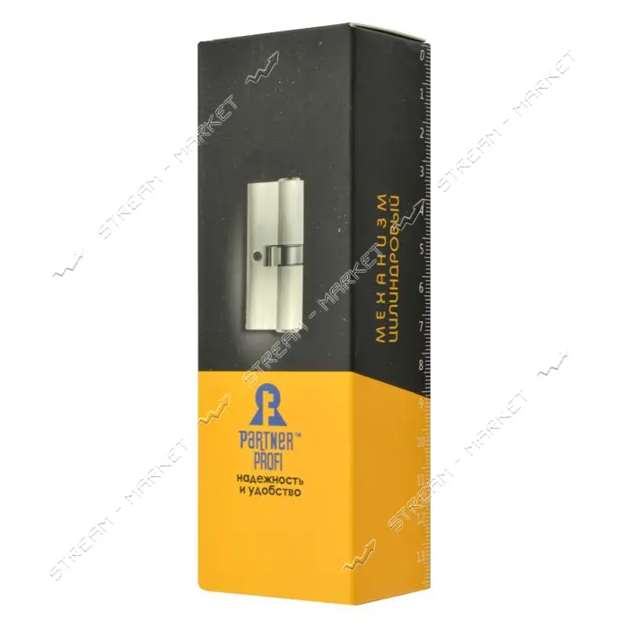 Секрет цинковый PARTNER PZC 95 40/55SN лазерный ключ/ключ никель 5 ключей                           