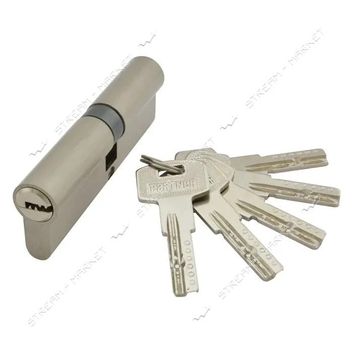 Секрет цинковый PARTNER PZC 95 45/50SN лазерный ключ/ключ никель 5 ключей                           