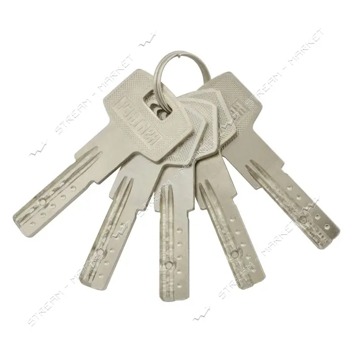 Секрет цинковый PARTNER PZC 100 50/50SN лазерный ключ/ключ никель 5 ключей                          