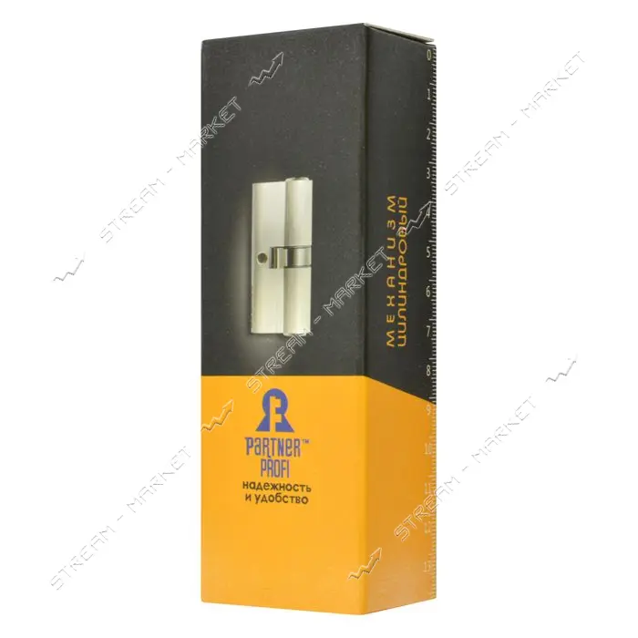 Секрет цинковый PARTNER PZC 100 50/50SN лазерный ключ/ключ никель 5 ключей                          