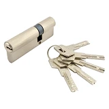 Секрет цинковый PARTNER PZC 85 32/53SN лазерный ключ/ключ никель 5 ключей                           