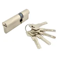 Секрет цинковый PARTNER PZC 85 32/53SN лазерный ключ/ключ никель 5 ключей                           