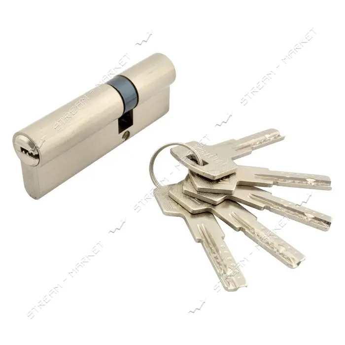 Секрет цинковый PARTNER PZC 85 32/53SN лазерный ключ/ключ никель 5 ключей                           