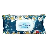 Влажные салфетки Air Dream для детей ромашка пластиковый клапан 120шт