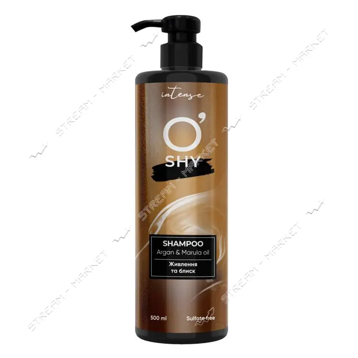 Шампунь для волос Oshy Intense Argan and marula oil 500мл