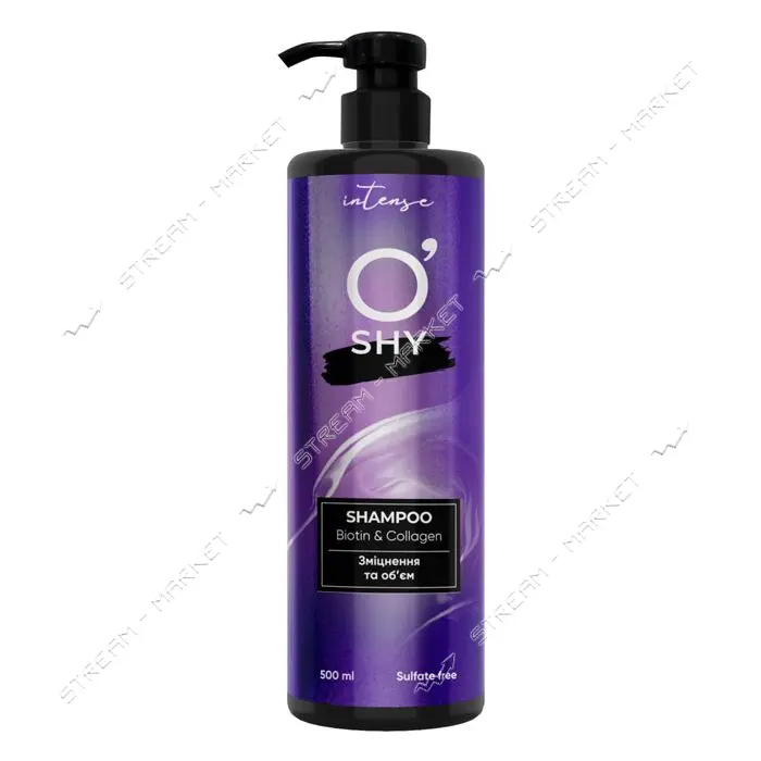 Шампунь для волос Oshy Intense Biotin and collagen 500мл