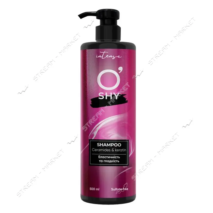Шампунь для волос Oshy Intense Ceramides and keratin 500мл                                          
