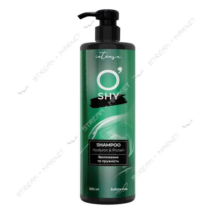 Шампунь для волос Oshy Intense Hyaluron and protein 500мл                                           