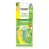 Ароматизатор Winso с двойной капсулой Twin Turbo Lemon and  Lime                                    