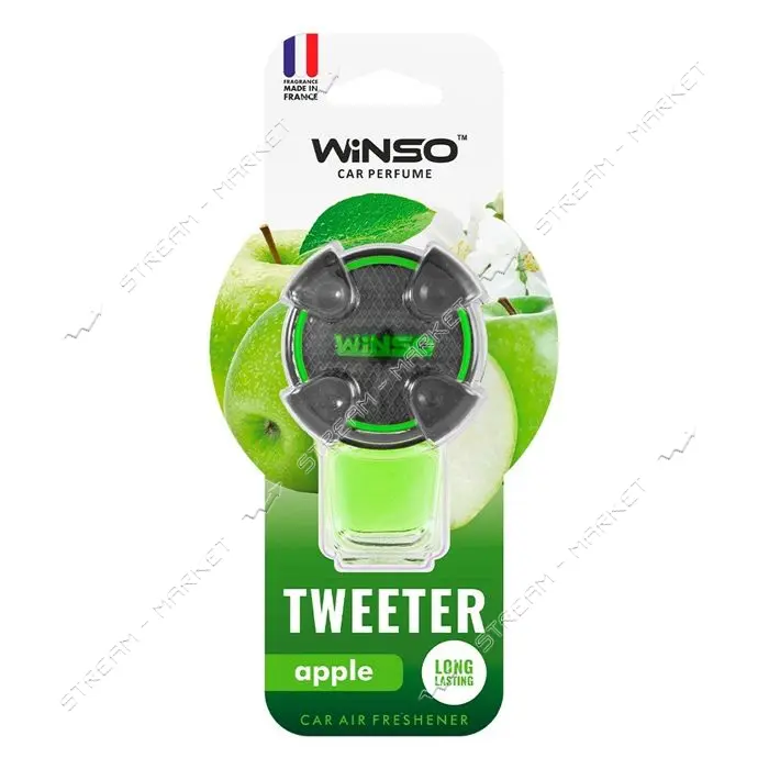 Ароматизатор Winso Tweeter Apple 8мл на дефлектор                                                   