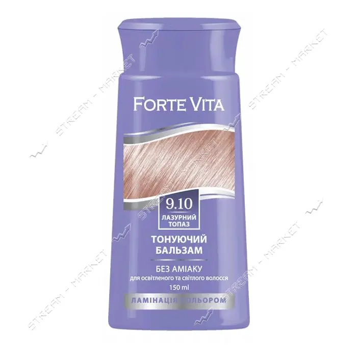 Бальзам тонирующий Forte Vita 9.10 150мл Лазурный топаз                                             