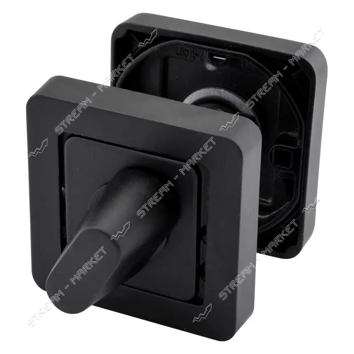 Фиксатор квадратный Apecs Sempra WC-2207-BLM
