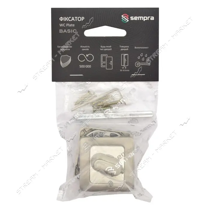 Фиксатор квадратный Apecs Sempra WC-2207-NIS
