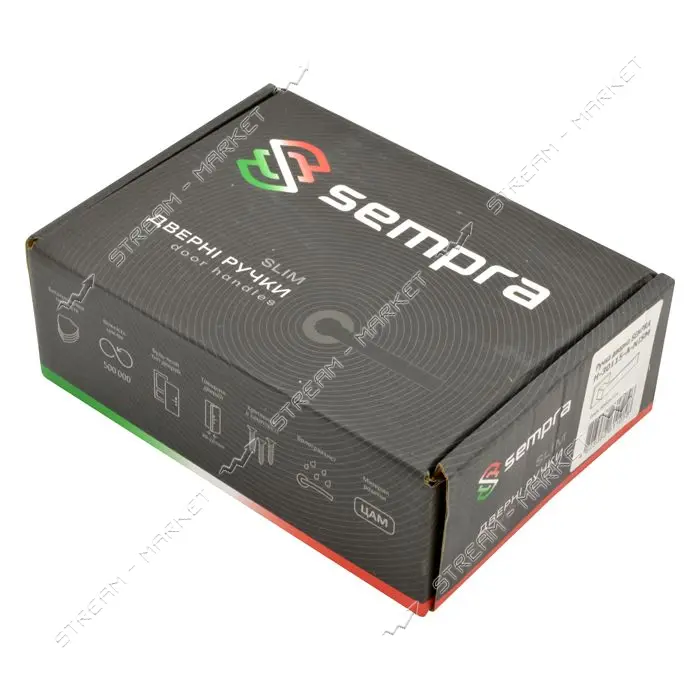 Ручка на розетах Sempra H-30111-А-NISM (никель матовый)