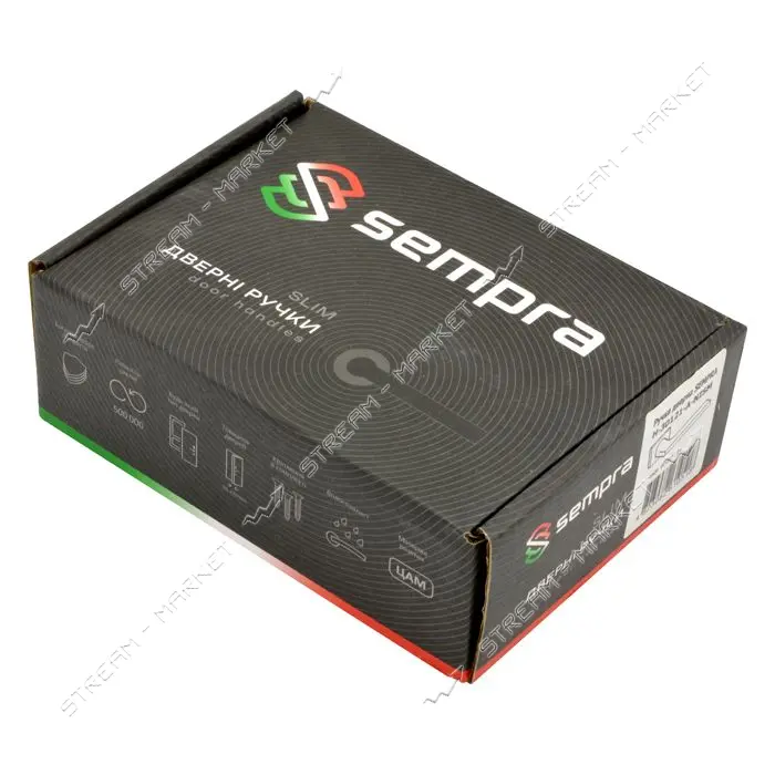 Ручка на розетах Sempra H-30121- А-NISM (сатин матовый)