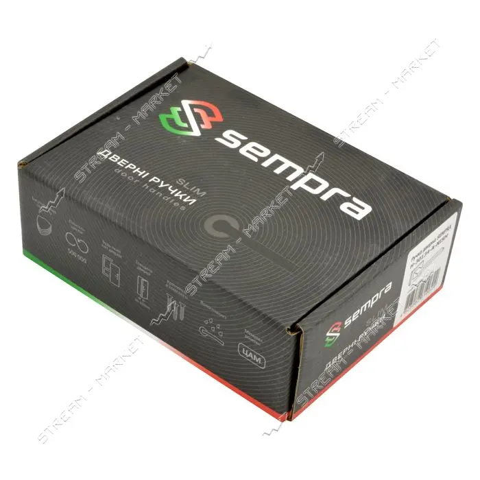 Ручка на розетах Sempra H-30134- А-NISM (сатин матовый)