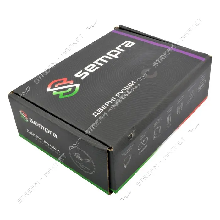Ручка на розетах Sempra H-14026- А-NIS/CR                                                           