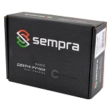 Ручка на розетах Sempra H-14092- А-GRF графит