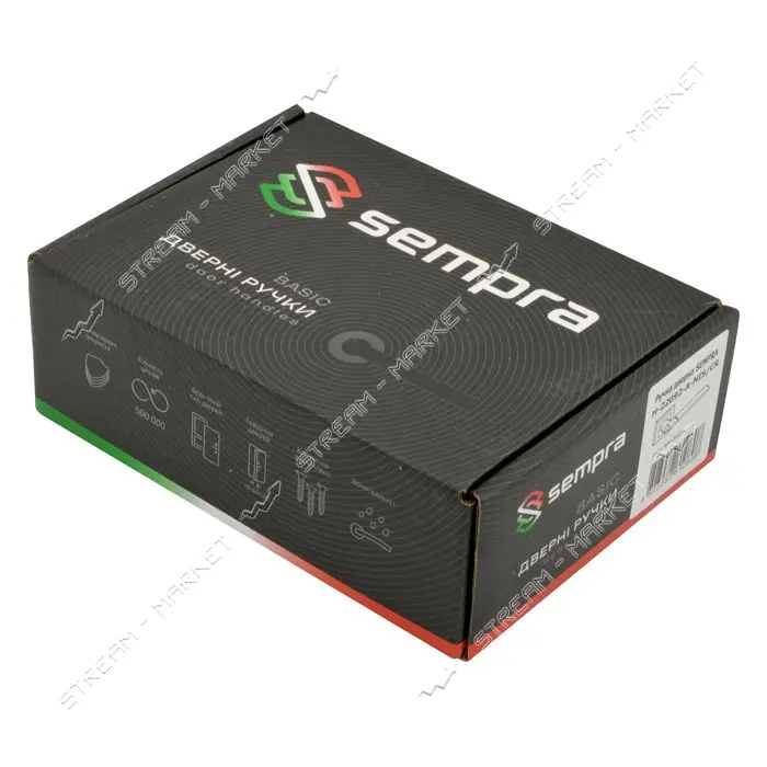Ручка на розетах Sempra H-22092- А-NiS/CR