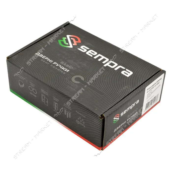 Ручка на розетах Sempra H-22105- А-GRF
