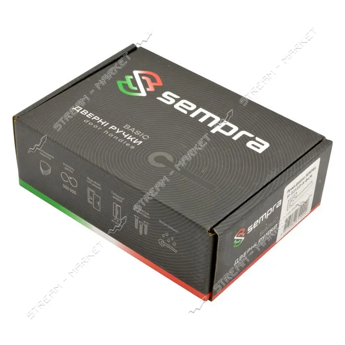 Ручка на розетах Sempra H-22110- А-BLM                                                              