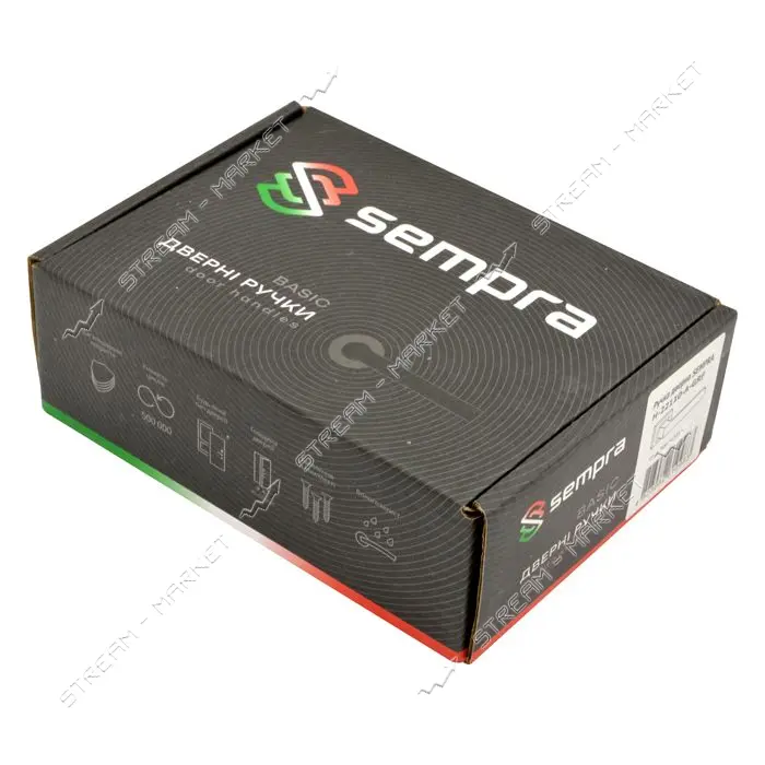 Ручка на розетах Sempra H-22110- А-GRF                                                              
