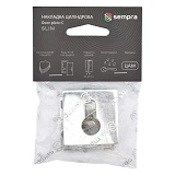 Накладка дверная Sempra декоративная DP-C-30-CR хром                                                