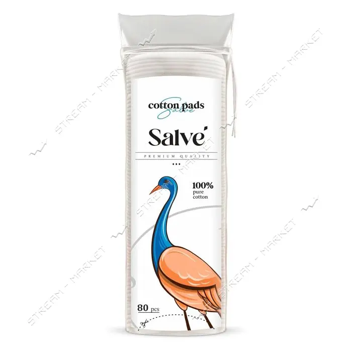 Ватные диски Salve 80шт                                                                             
