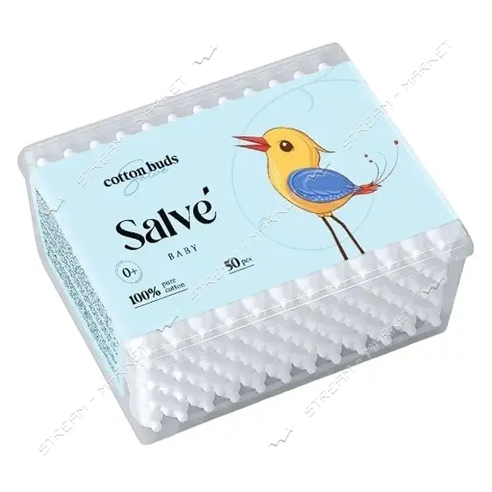 Ватные палочки Salve для детей 60шт