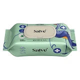 Салфетки влажные медицинские Salve 120шт