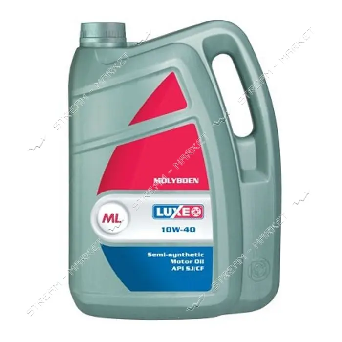 Масло моторное Luxe Молибден 10W40 SJ/CF полусинтетика 5л