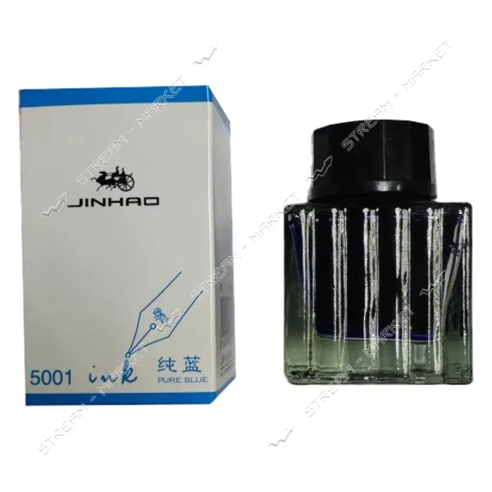 Чернила Jinhao 5001-B 50мл синие                                                                    