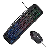 Клавиатура плюс мышь Zerodate LD-K10 английская раскладка черный