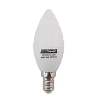 Лампа светодиодная Techno Systems LED Bulb-C37-6W-E14-220V-4000K-540L ICCD свечка                   