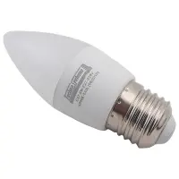 Лампа светодиодная Techno Systems LED Bulb-C37-6W-E27-220V-4000K-540L ICCD свечка                   