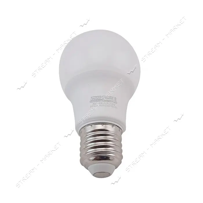 Лампа светодиодная Techno Systems LED Bulb A60-9W-E27-220V-6500K-810L ICCD шар                      