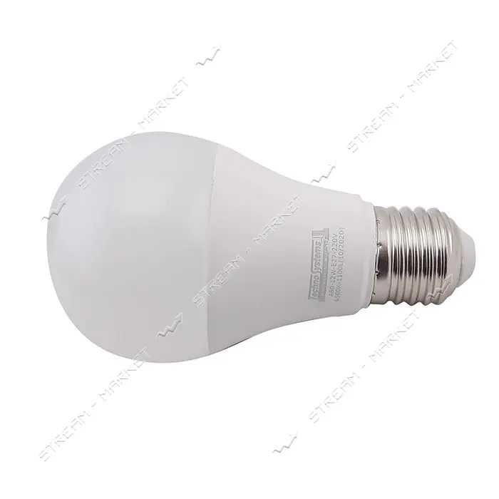 Лампа светодиодная Techno Systems LED Bulb A60-12W-E27-220V-6500K-1100L ICCD шар                    