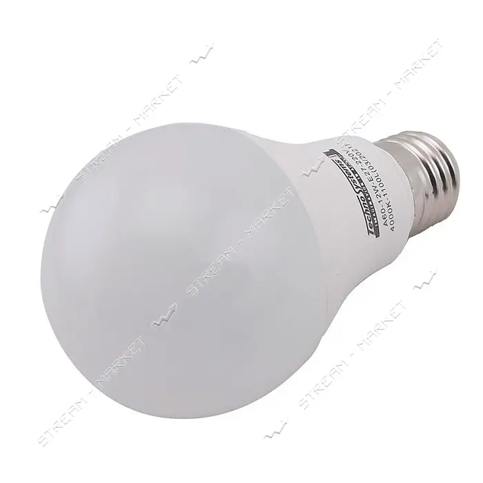 Лампа светодиодная Techno Systems LED Bulb A60-12W-E27-220V-4000K-1100L ICCD шар                    