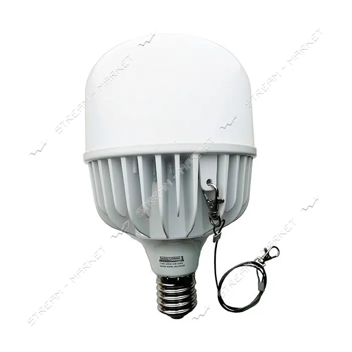 Лампа светодиодная Techno Systems LED Bulb T140-100W-E-27/E40-220V-4000K-8500L Alum ICCD