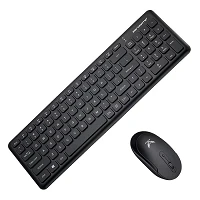 Клавиатура плюс мышь Zerodate X902 английская раскладка черный                                      