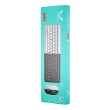 Клавиатура плюс мышь Zerodate X902 английская раскладка черный                                      